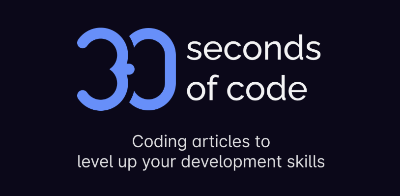 30 seconds of code