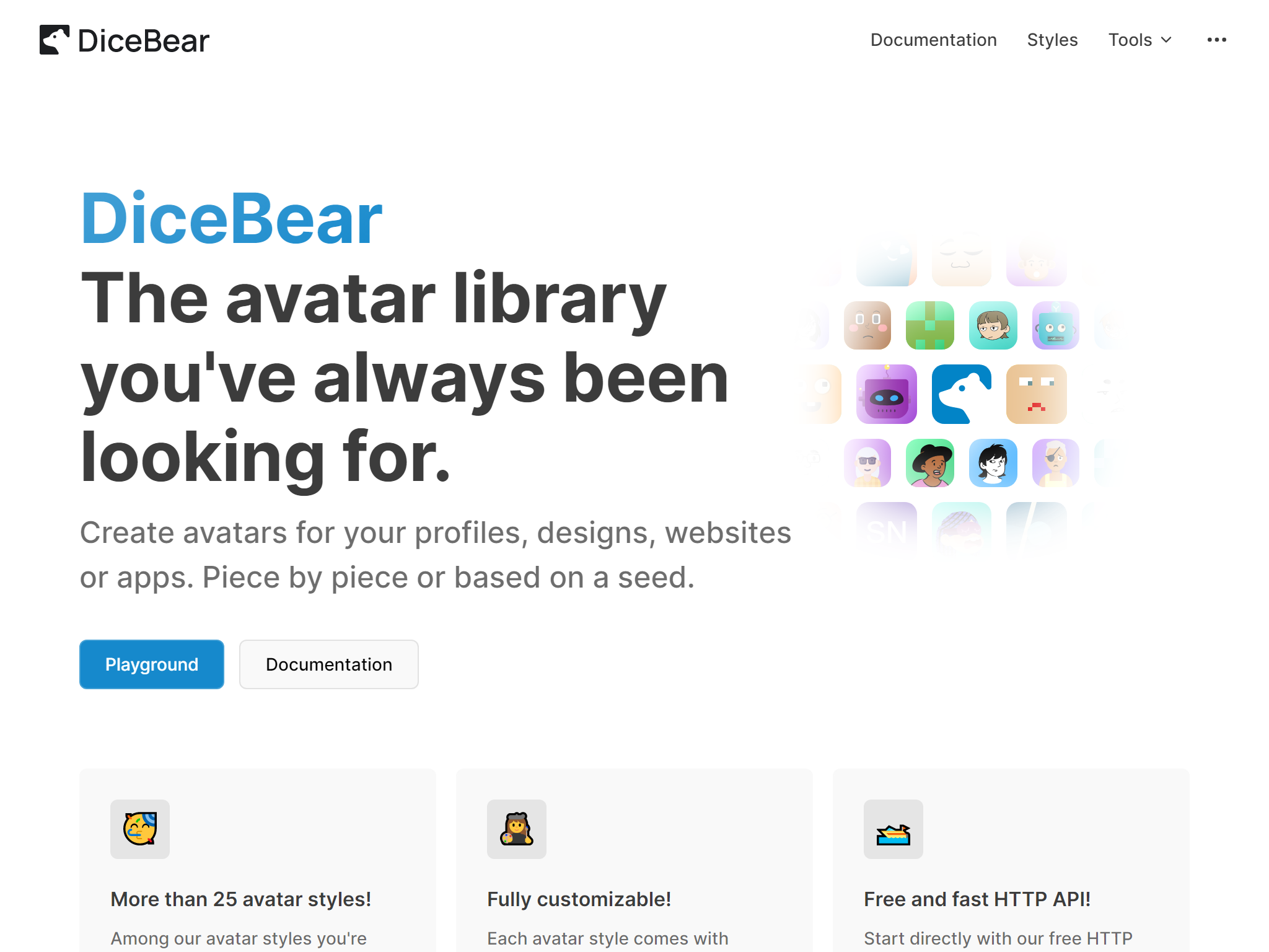 DiceBear Avatars