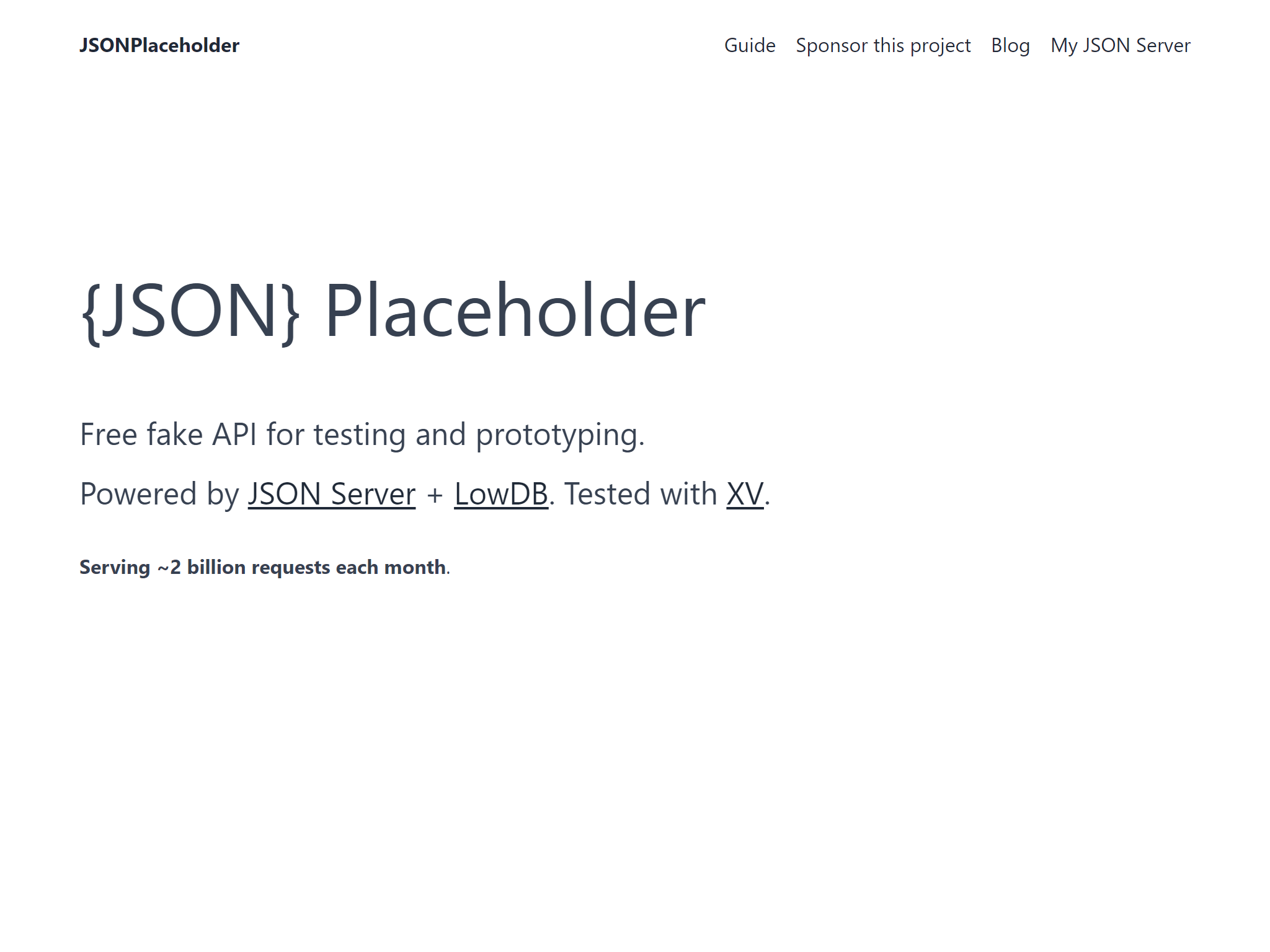 JSON Placeholder