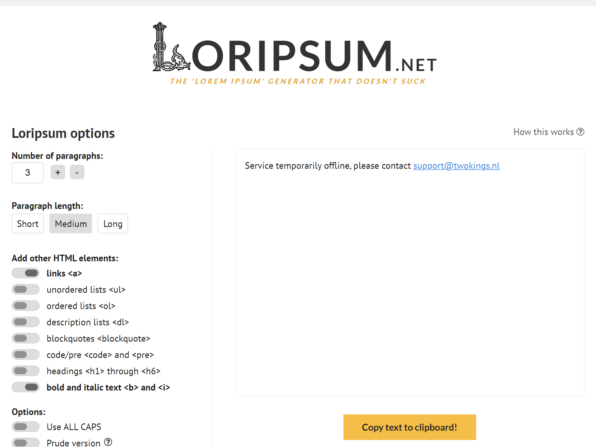 Loripsum