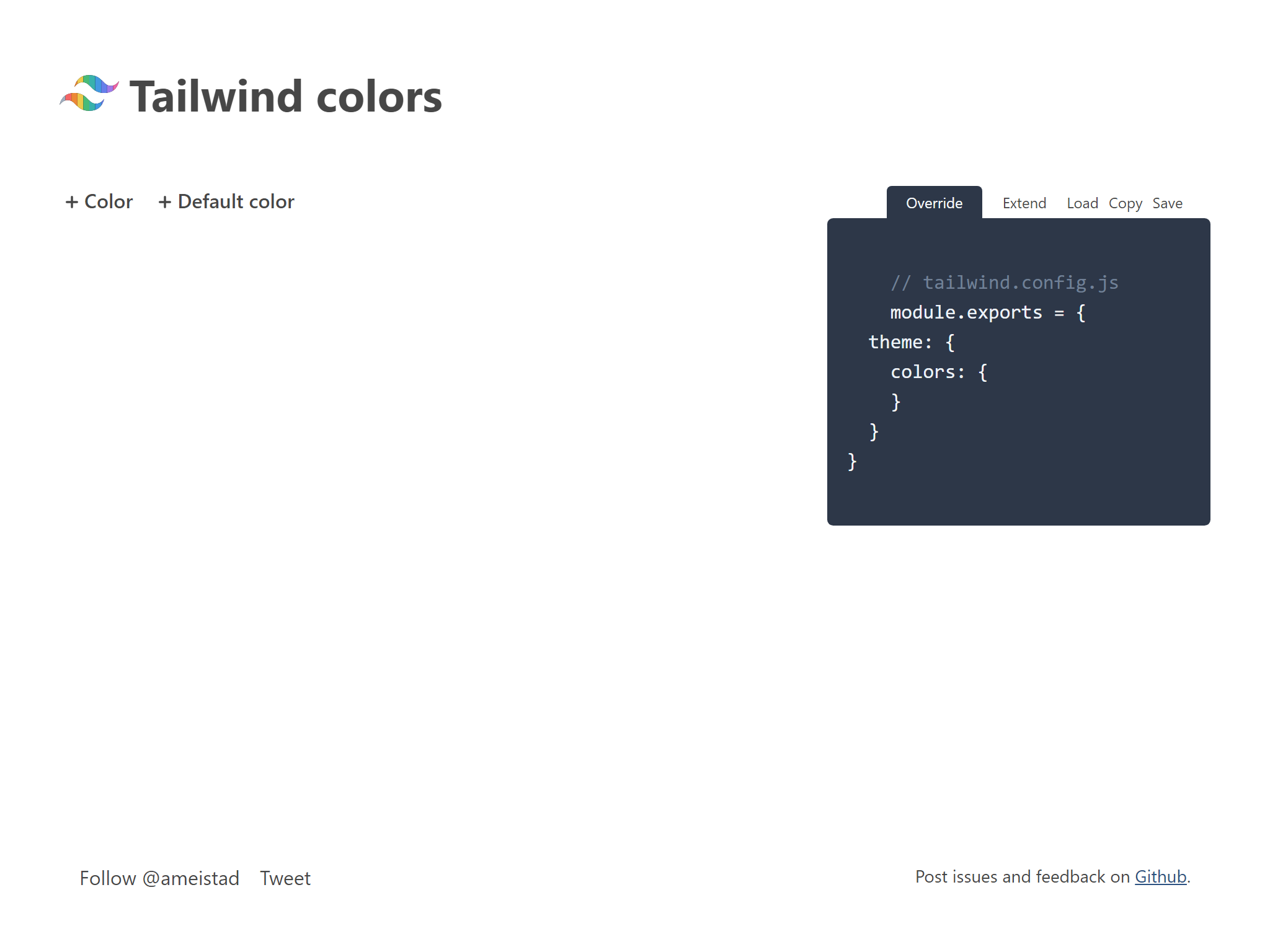 Tailwind Colors
