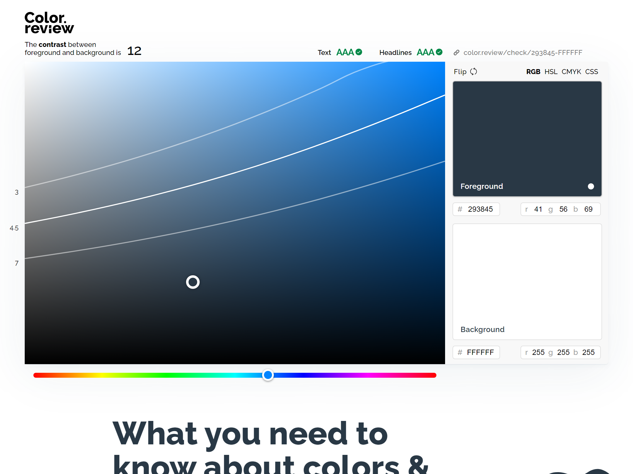 Color.review